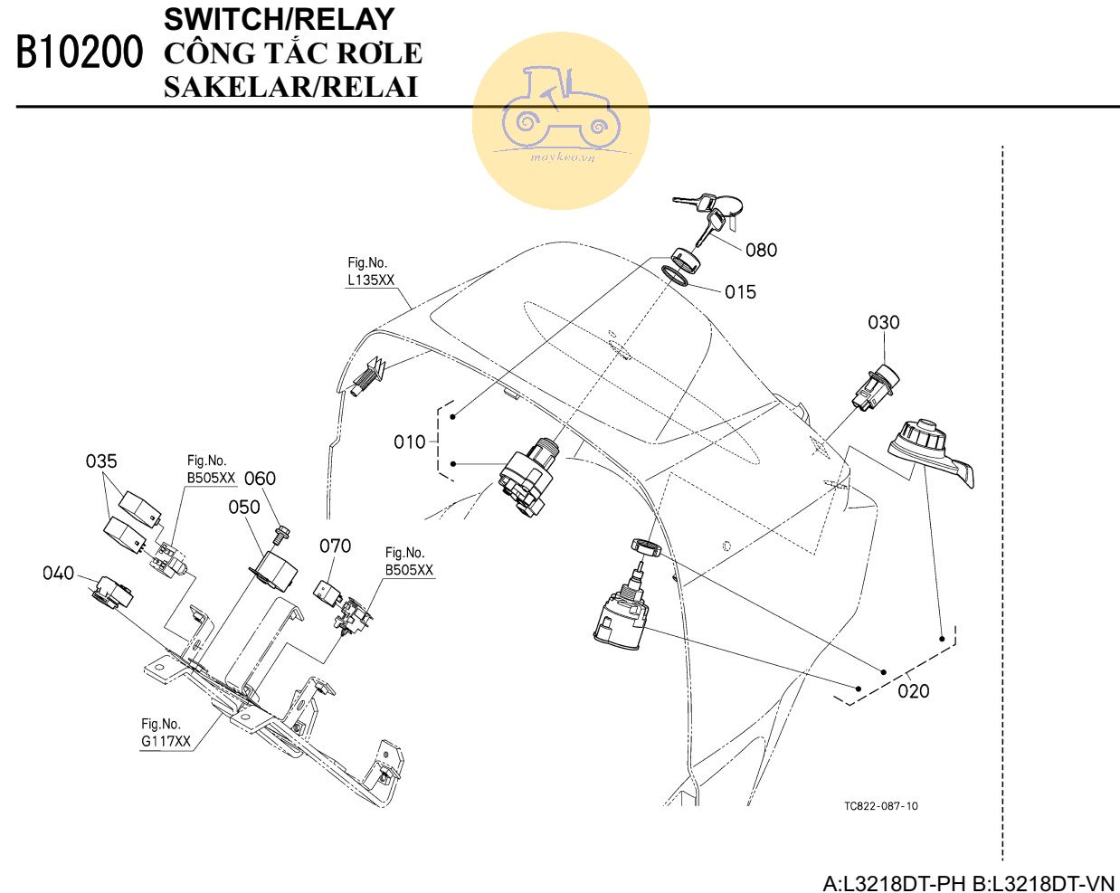 Công tắc rơ le